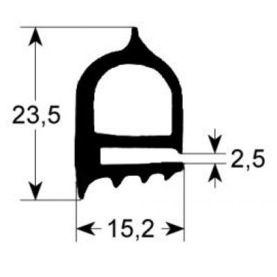 Garnitura usa cuptor, profil 2240, vanzare la metru liniar - 900069