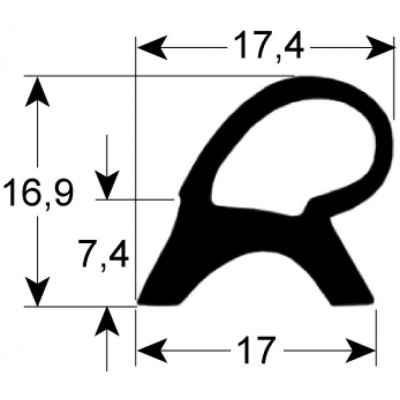 Garnitura usa cuptor 395 x 585 mm - 900187