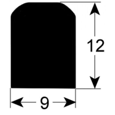 Garnitura autoadeziva L 2500 mm, pentru masina de gheata whirpool K20, K40 - 900639