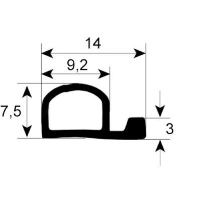 Garnitura cuptor profil 1855, vanzare la metru liniar - 900720