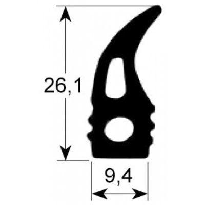 Garnitura termica usa cuptor, profil 2710, perimetru 1960 mm - 901476