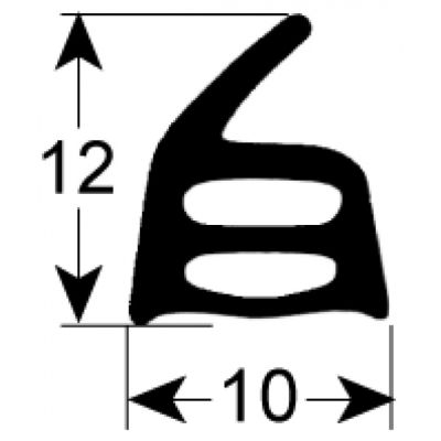 Garnitura usa cuptor 460X370 mm, prindere cu 6 carlige - 902326