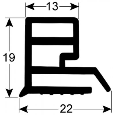 garnitura usa profil L 730mm L 1540mm dimensiuni exterioare P 1