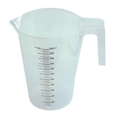 Cana de masura 2 litri, cu gradatii, din plastic - 960077