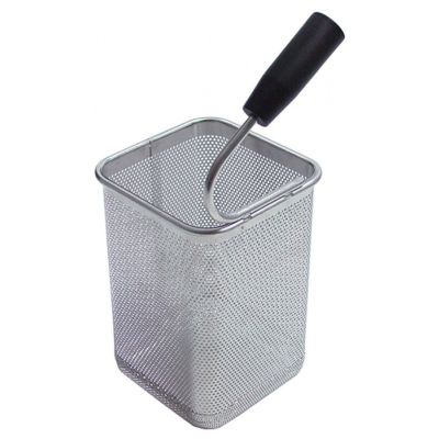 Cos de fiert paste L145 x 145 mm, L 200 mm, total H 340 mm INOX, stanga - 970385