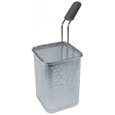 Cos de fiert paste 140 x 140 mm, H 200 mm, inaltime totala 420 mm, din inox - 970680