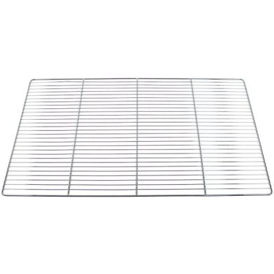 Grilaj - gratar din otel cromat L 600 x 400 mm, H 5 mm - 970895
