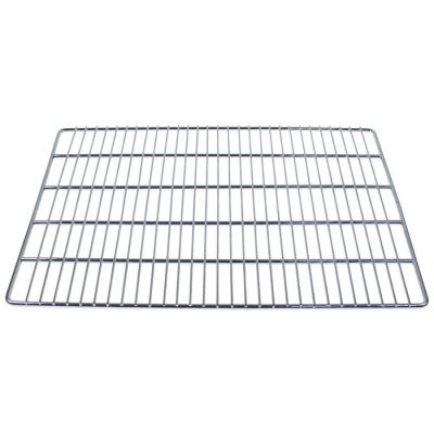 grătar L 400mm A 345mm oțel cromat grosime fire cadru 6mm bare transversale 4