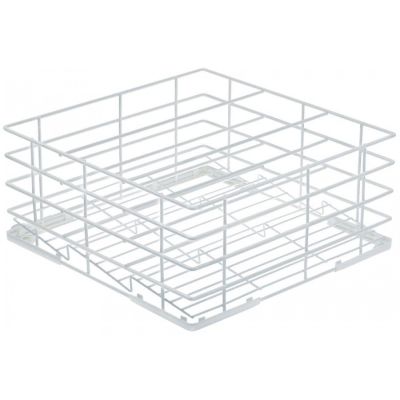 Cos pahare 382 X 382 mm, H 170 mm, 3 compartimente de 120 mm - 971017