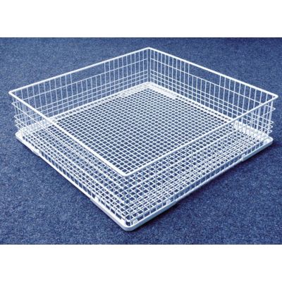 Cos mixt pentru masina de spalat vase 450 x 450 mm, inaltime 130 mm, cu ochiuri mari - 971031