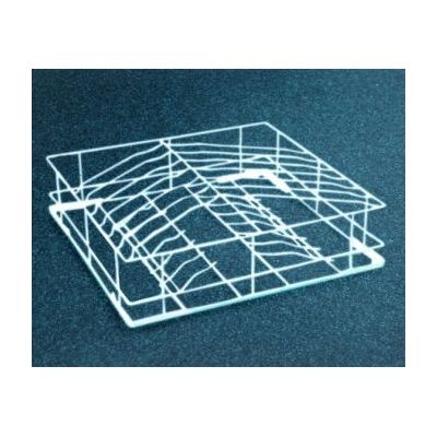 Cos pentru masina de spalat vase 500 x 500 mm, H 130 mm, 14 farfurii mari ø 300 mm - 971044