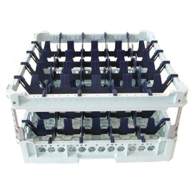 Cos pentru 25 de pahare, 500 x 500 mm, H 186-250 mm - 973088