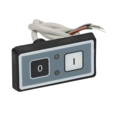 Tastatura cu 2 butoane L 75 x 40 mm, cablu L 360 mm, OMAS serie din 1998 - 401513