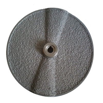 Disc abraziv - platan - 310 mm, int ax ø 20 mm cu pana, pentru masina de curatat cartofi Fama, Pasquini - 692286