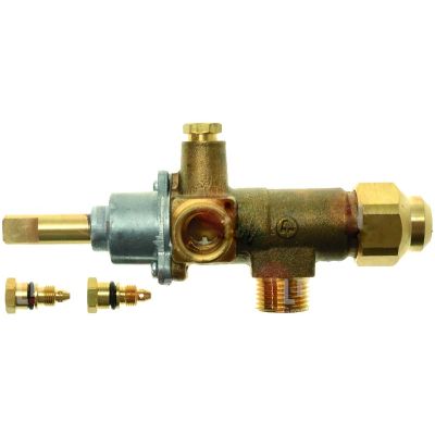 Kit Robinet de gaz Copreci CAL-3200, ax ø 8x10 mm, cu duze ø 0.55, ø 0.90, ø 1.30 mm, Fagor 12009462, 12009464 - U222101000