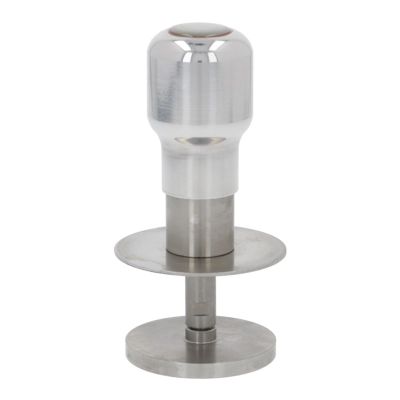 Presa - Tamper dinamometric reglabil 10 kg - 16 kg, ø 57.5 mm, din inox cu maner de aluminiu - 802031
