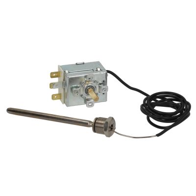 Termostat IMIT TR2 9325, temp. 27-87 °C, contact 15 A, senzor ø 6,5 x 95 mm, lungime capilar 1000 mm - 390173