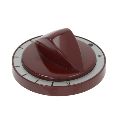 Buton pentru robinet de gaz ø 82 mm, ax ø 8x6.5 mm, ax tesit sus - 110681