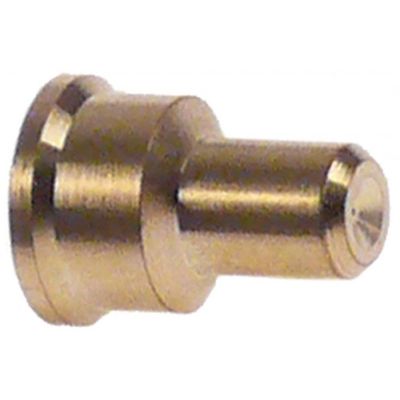 Duza arzator pilot gaz natural, cod 40, alezaj ø 0,4 mm - 100209