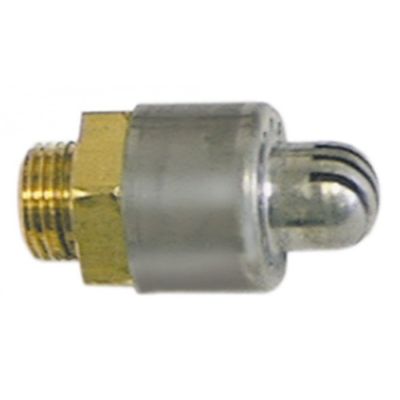 burner nozzle 1/8" 4 slits for flame spreader