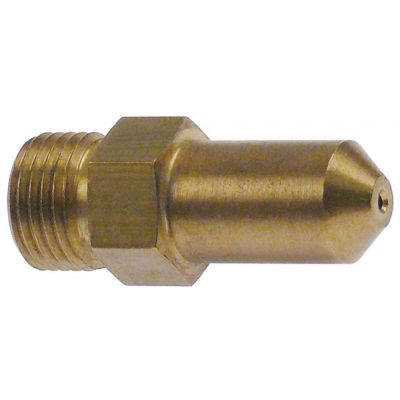 gas injector M16x1,5 WS 17 bore ø 1,6mm L 44mm
