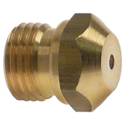 gas injector M10x1 WS 11 bore ø 2,6mm natural gas gas pressure 20mbar