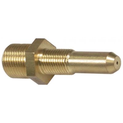 gas injector T1 3/8" T2 M12x1,25 WS 19 bore ø 1,4mm LPG pressure range 50mbar 10kW
