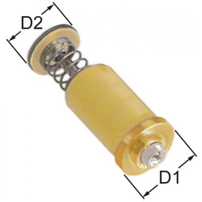 Supapa magnetica - bobina, L 36mm, D1 ø 15,4 mm, D2 ø 13,5 mm, pentru PEL22 / EGA24197 pentru temperaturi ridicate - 101041