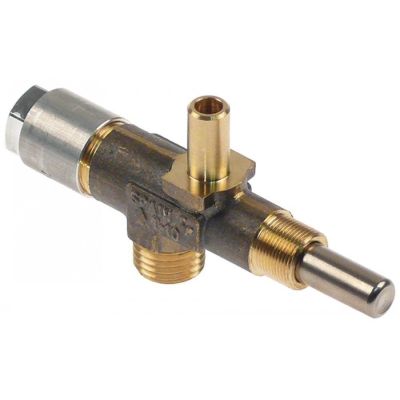 safety valve type CV101015 front fixing M12x0,75 pressure range 2,1bar gas inlet M14x1,5 ET