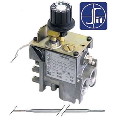 Valva de gaz termostatica 630 Eurosit temp. 30 - 100 °C, SIT 0.630.325 - 101413