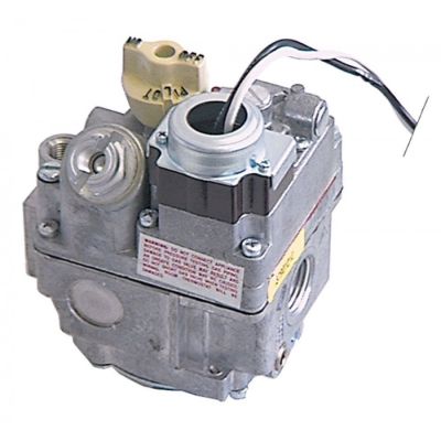gas valve 120V 50/60Hz gas input ¾" gas outlet ¾" thermocouple connection 3/8" NEF
