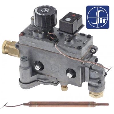 Valva de gaz pentru soba - convector termostatic Minisit 710, 13-38°C, racorduri ½" - 101431
