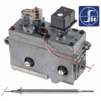 Valva de gaz termostatica 710 Minisit 110-190°C, racorduri gaz ½ ", SIT 0.710.758 - 101434