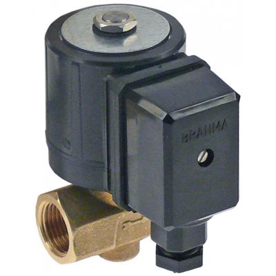 Electrovalva BRAHMA 230V, racord 3/8", L 56mm, deschidere nominala 10mm, bobina 13747002 - 101486