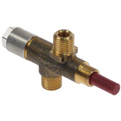 safety valve gas input M12x1,5 gas outlet M12x1,5