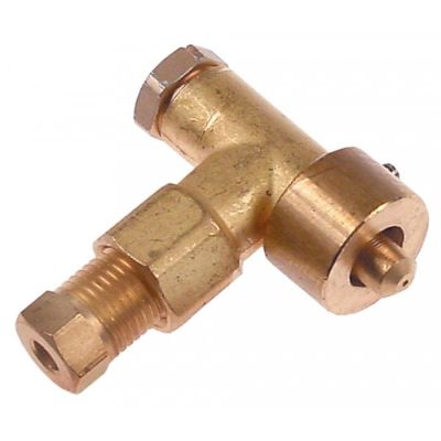 Parte inferioara arzator pilot, gaz natural, duza ø 0,35 mm - 101599