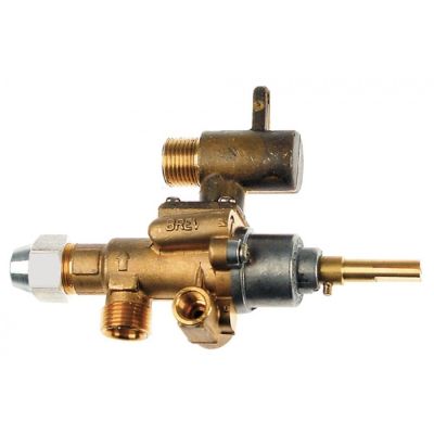 gas tap alternatives to EGA type GPEL22R with pipe outlet gas input M18x1,5 (tube ø 12mm)