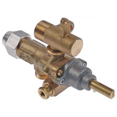 gas tap alternatives to EGA type GPEL21R with pipe outlet gas input M15x1 (tube ø 10mm)