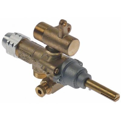 gas tap alternatives to EGA type GPEL21R with pipe outlet gas input M15x1