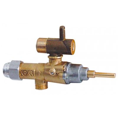 gas tap alternatives to EGA type GPEL20RD with pipe outlet gas input M15x1