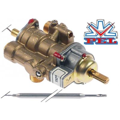 gas thermostat PEL type 25ST 30-110°C gas input M16x1,5 (tube ø 10mm)