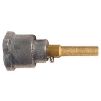 Cap robinet de gaz PEL21, ø 6x4,6 mm, ax L 30/23 mm, tesit stanga/dreapta - 101802
