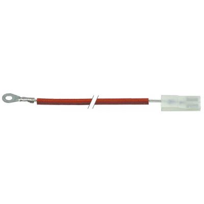ignition cable cable length 1000 mm connection F6.3mm / lug M4