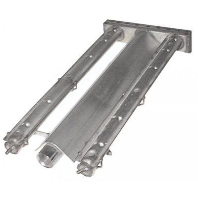 Arzator tubular cu 2 bare 430 x 205 mm, 056655, putere 6,95 kW - 104122