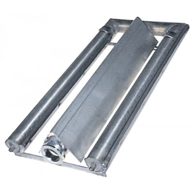 Arzator tubular cu 2 bare, L 390mm, W 180mm, 6,4kW, pentru gratar cu roca vulcanica - Cod 104128