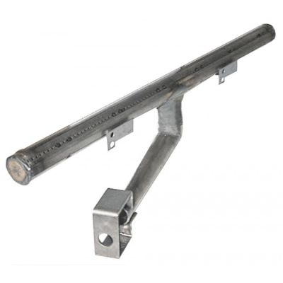 Arzator tubular, forma de T, L 560 mm, ø 40 mm, din inox - 104162