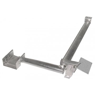 Arzator tubular cu cot,  L 450mm, W 185mm, pentru cuptor - Cod 104171