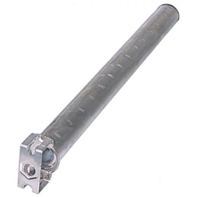 Arzator tubular, ø 40mm, L 480mm, latime flansa 46mm, flansa ø 61mm - Cod 104229
