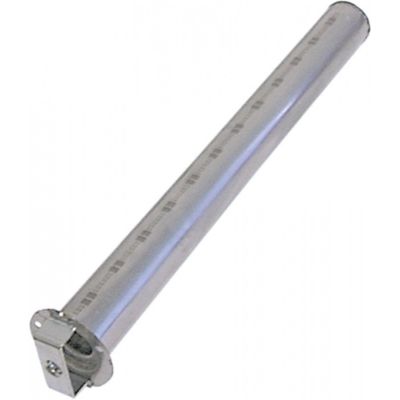 Arzator tubular, ø 40mm, L 400mm, flansa ø 61mm, cu surub M5x12 - Cod 104240