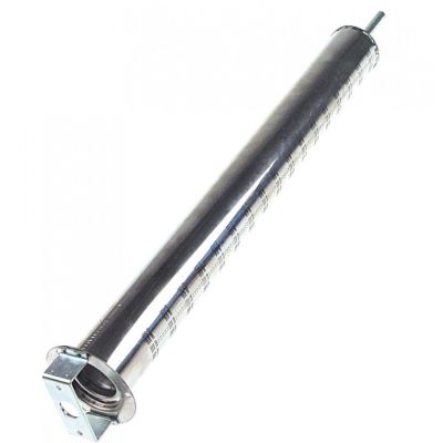 Arzator tubular, ø 50mm, L 465mm, latime flansa 71mm, pentru aragaz, flansa ø 75mm - Cod 104400